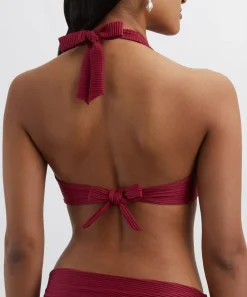 Heidi Klein Swimwear^Cassis U-Bar Halterneck Top