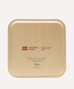 Avenida Home Tableware^Cat Amongst the Pigeons Square Birch Wood Tray