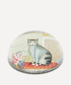 John Derian Stationery And Games^Cat Paperweight