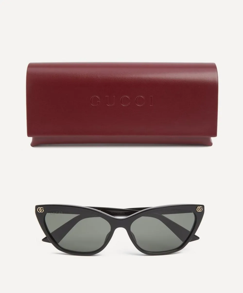 Gucci Sunglasses & Glasses^Cat-Eye Acetate Sunglasses