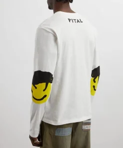 Kapital Tops^CATPITAL Long-Sleeve Patch T-Shirt