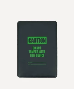 Anya Hindmarch Stationery And Games|Travel Accessories^Caution Laptop Sleeve Case