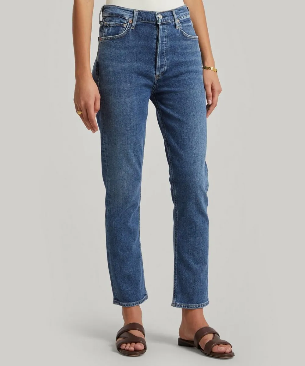 Citizens of Humanity Jeans^Charlotte Straight-Leg Jeans in Dance Floor