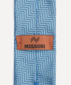 Missoni Ties^Chevron Zig-Zag Silk Tie