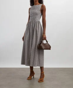 Hill House Home Dresses^Chocolate Gingham Cosima Nap Dress