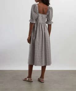 Hill House Home Dresses^Chocolate Gingham Ophelia Dress
