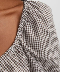 Hill House Home Dresses^Chocolate Gingham Ophelia Dress