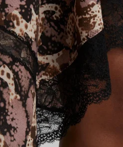 Dries Van Noten Skirts^Chopped Orchid Petal Asymmetrical Skirt