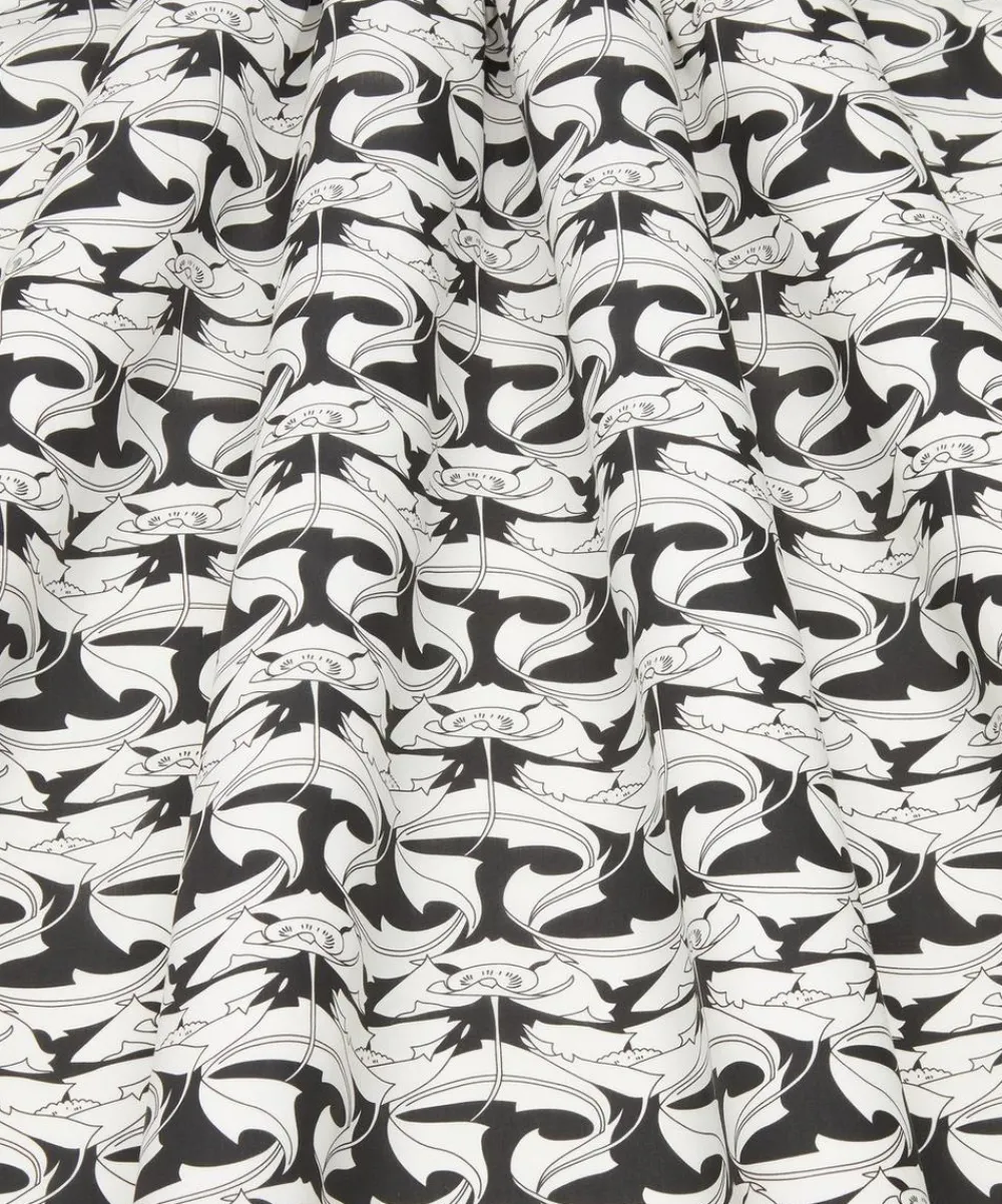 Liberty Fabrics Tana Lawn™ Cotton^Christobel Poppy Tana Lawn™ Cotton