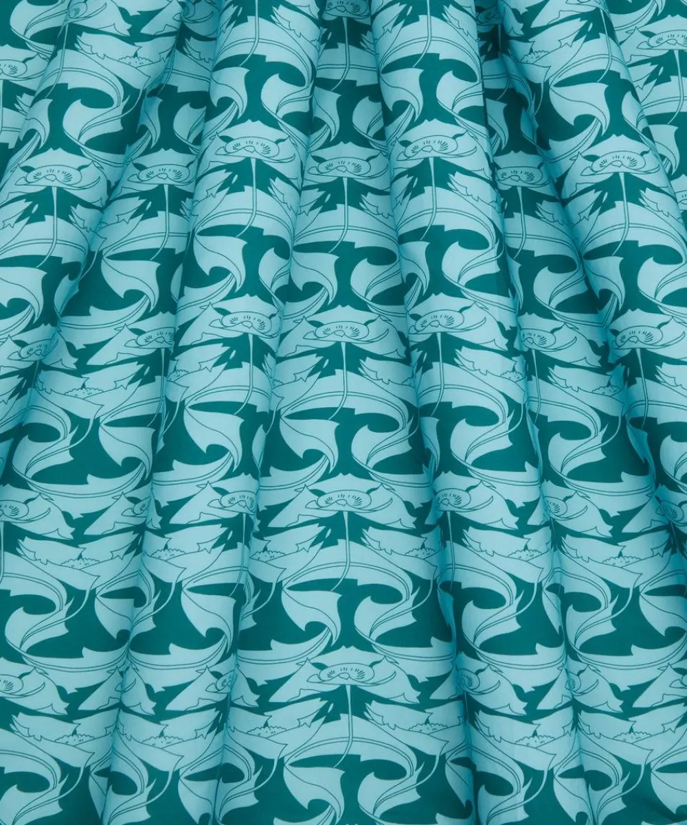 Liberty Fabrics Tana Lawn™ Cotton^Christobel Poppy Tana Lawn™ Cotton