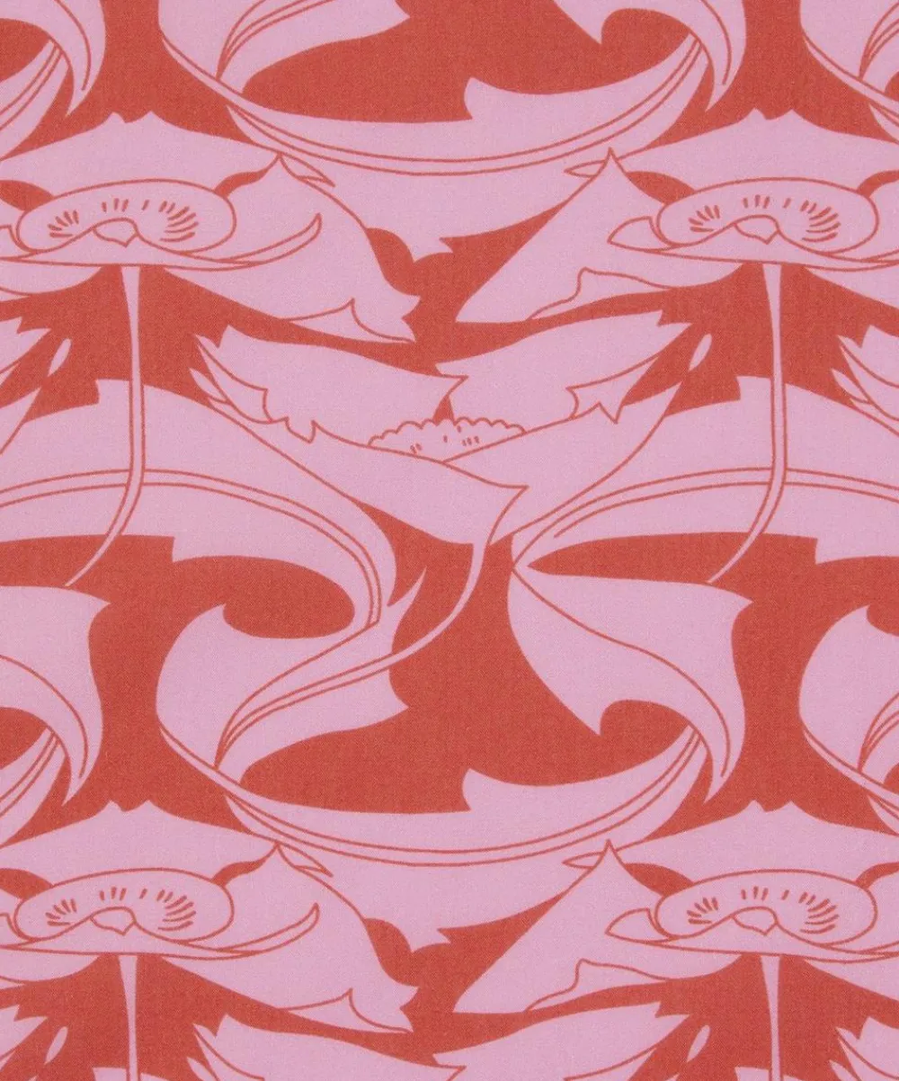 Liberty Fabrics Tana Lawn™ Cotton^Christobel Poppy Tana Lawn™ Cotton