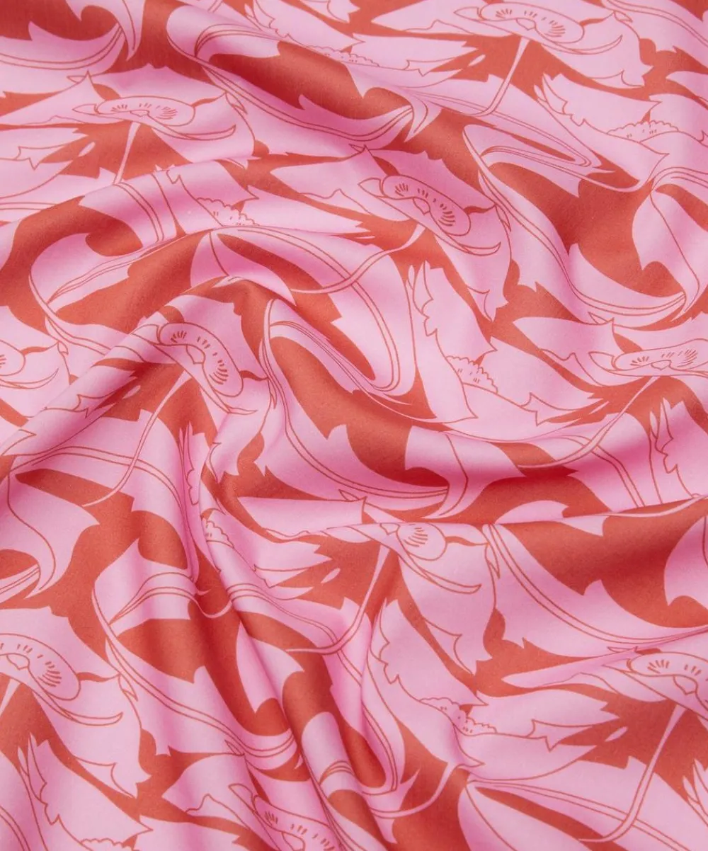 Liberty Fabrics Tana Lawn™ Cotton^Christobel Poppy Tana Lawn™ Cotton