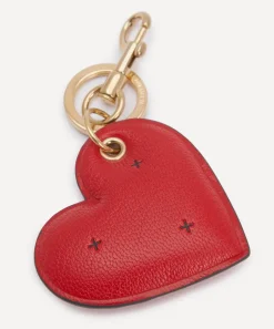 Anya Hindmarch Travel Accessories^Chubby Leather Heart Charm