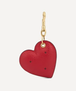 Anya Hindmarch Travel Accessories^Chubby Leather Heart Charm