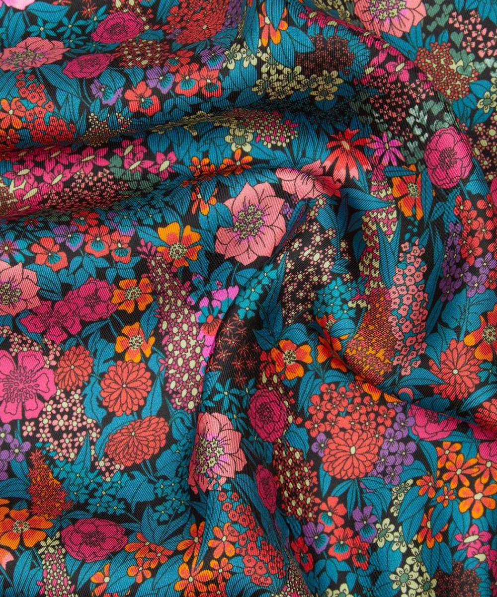 Liberty Fabrics Monument Twill|Classic Silks^Ciara Silk Twill