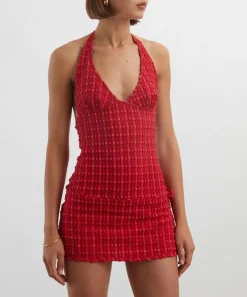 Peachy Den Dresses^Cindy Halter Skort Dress