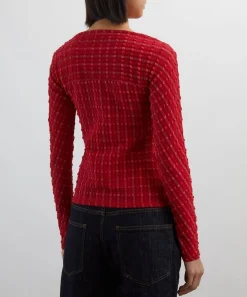 Peachy Den Tops^Cindy Lipstick Long Sleeve Top