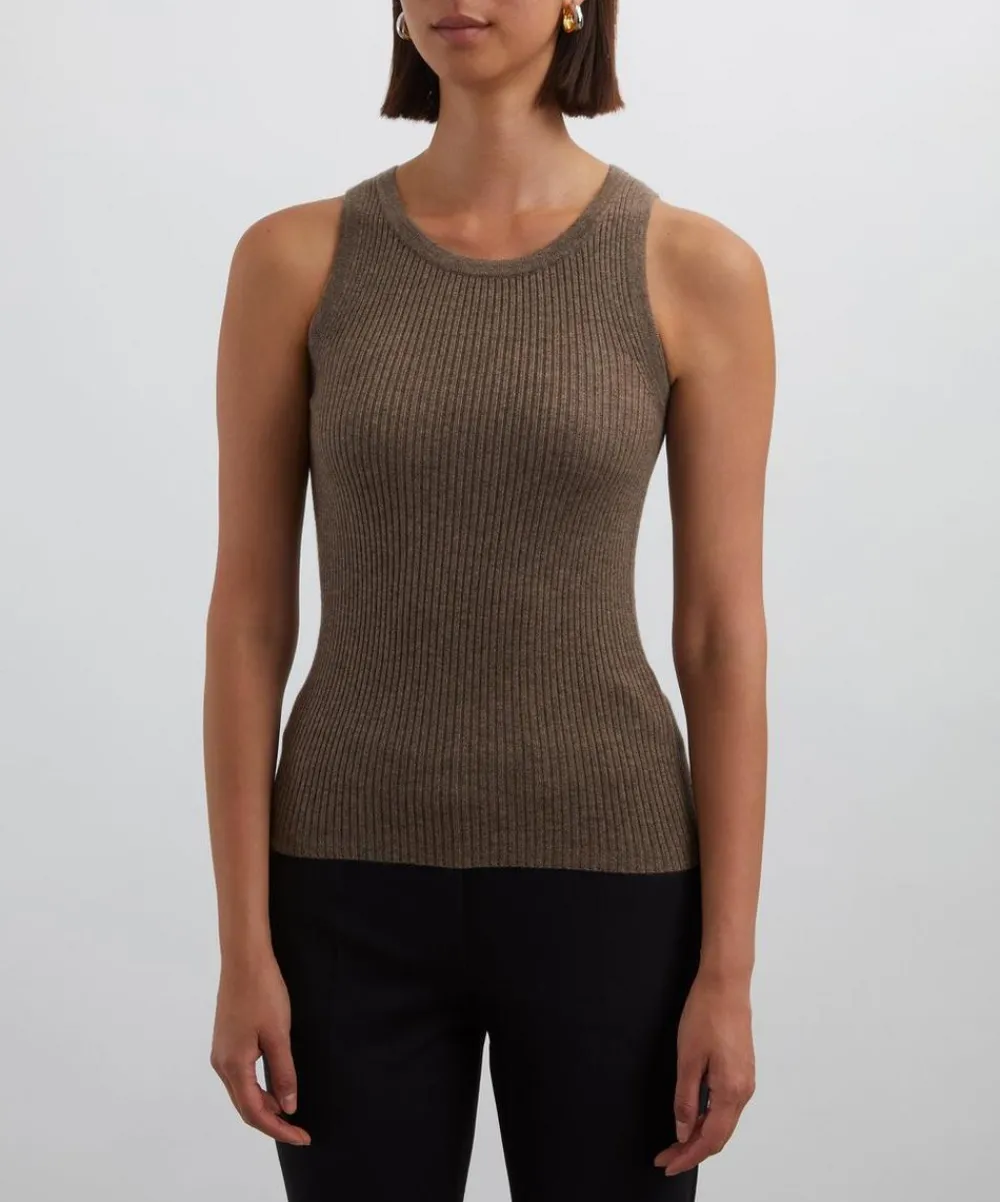 S Max Mara Tops^Cipro Wool-Cashmere Top