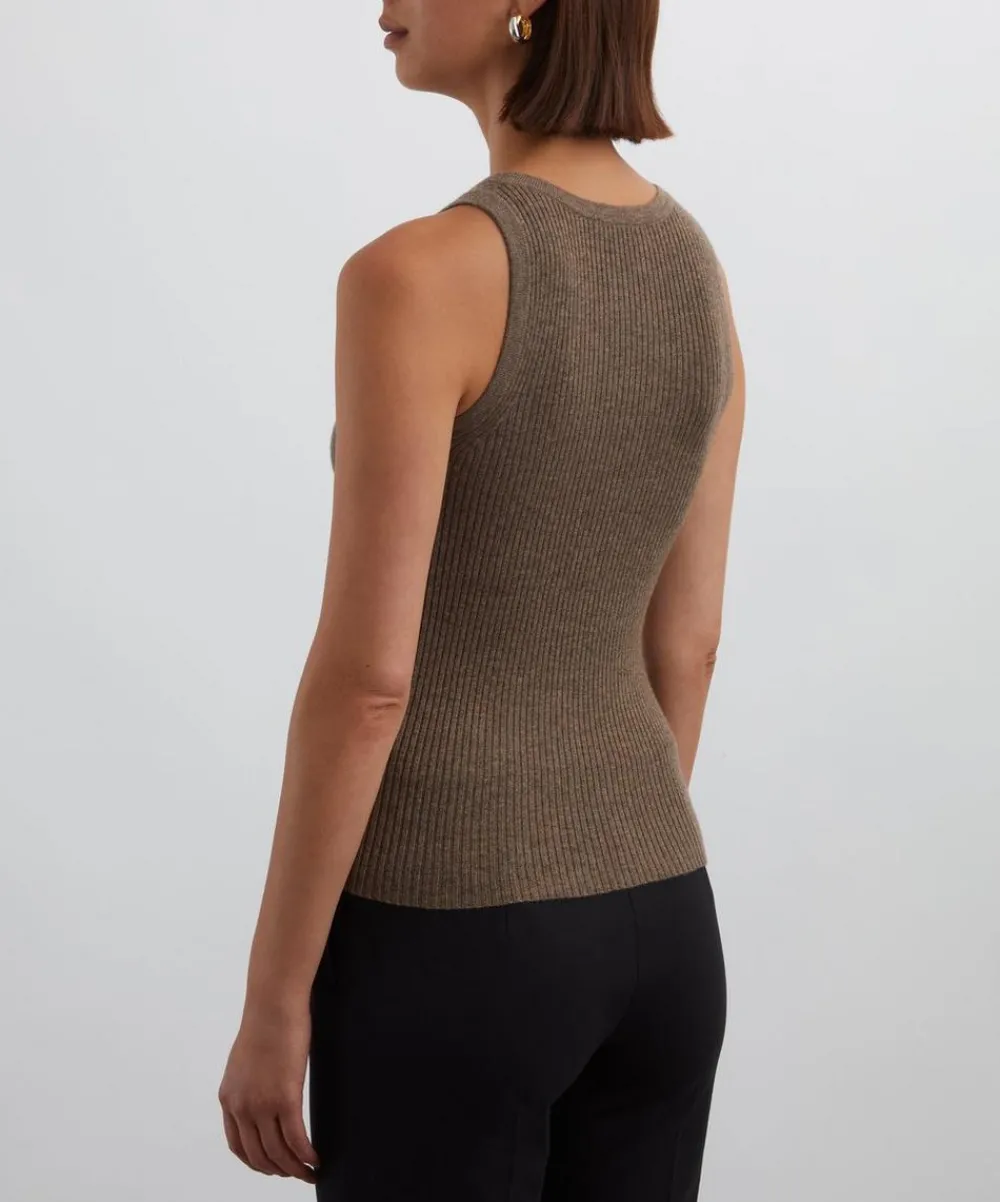 S Max Mara Tops^Cipro Wool-Cashmere Top