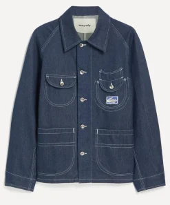 STORY mfg. Coats & Jackets^Circuit Dark Denim Wonky-Wear Jacket
