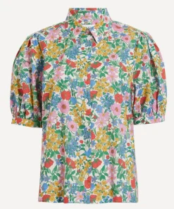 Liberty Tops^Clarabell Puff-Sleeve Shirt