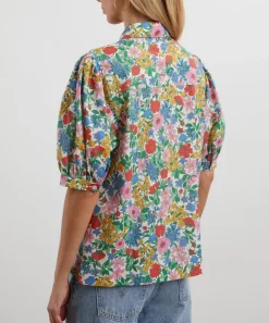 Liberty Tops^Clarabell Puff-Sleeve Shirt