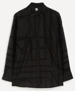 Toteme Tops^Classic Crochet Shirt