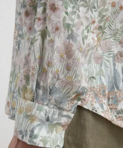 Liberty Shirts^Classic Fit Hemp Shirt in Faria Flowers
