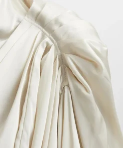 Rick Owens Tops^Claudette Draped Charmeuse Top