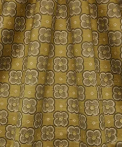 Liberty Interiors Furnishing Fabrics^Clover Club Vintage Velvet in Fennel