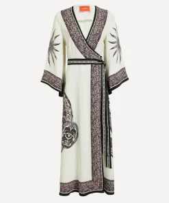 La DoubleJ Dresses^Cobra Grey Wrap Dress
