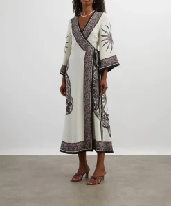 La DoubleJ Dresses^Cobra Grey Wrap Dress