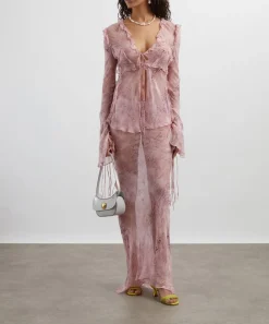 Rat & Boa Tops^Cobra Pink Blouse
