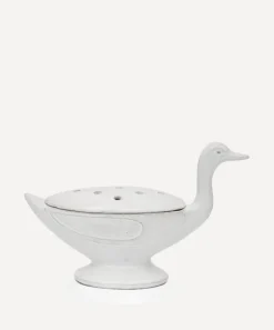 Astier de Villatte Candles & Candle Holders^Coin-Coin Glazed Terracotta Incense Burner