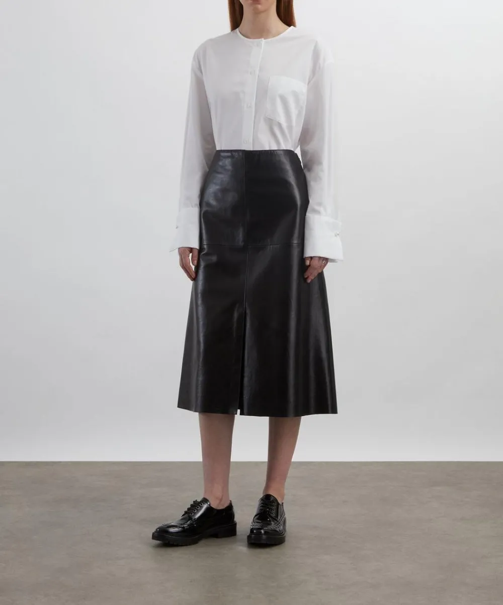 Simone Rocha Tops^Collarless Elongated Shirt