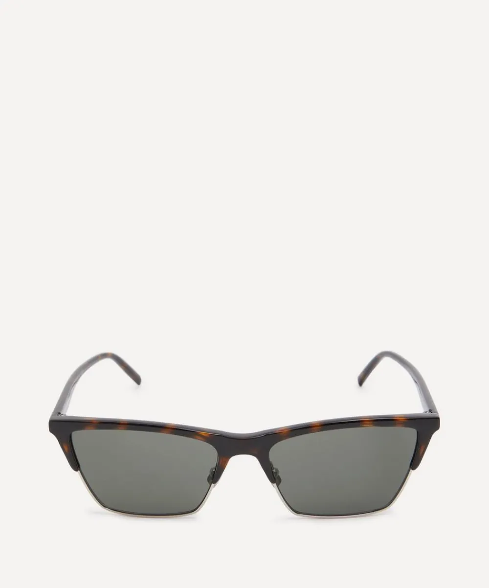 Saint Laurent Sunglasses & Glasses^Combination Cat-Eye Sunglasses