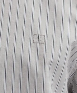 Acne Studios Shirts^Contrast Collar Button-Up Shirt