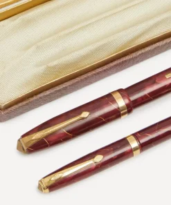 Vintage Stationery And Games^Conway Stewart 84 Fountain Pen and Pencil Set