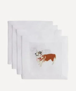 Lettermade Tableware|Kitchen^Corgi Cocktail Napkins Set of Four