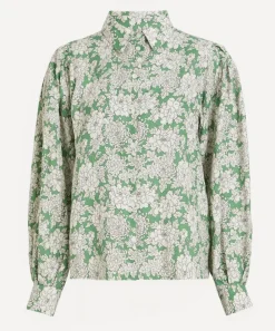 Liberty Tops^Costume Hemp Volume Sleeve Shirt