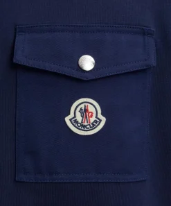 Moncler Tops^Cotton Pocket T-Shirt