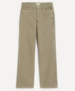 Paloma Wool Trousers & Shorts^Crowd Studded Boyfriend Denim Trousers