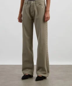 Paloma Wool Trousers & Shorts^Crowd Studded Boyfriend Denim Trousers