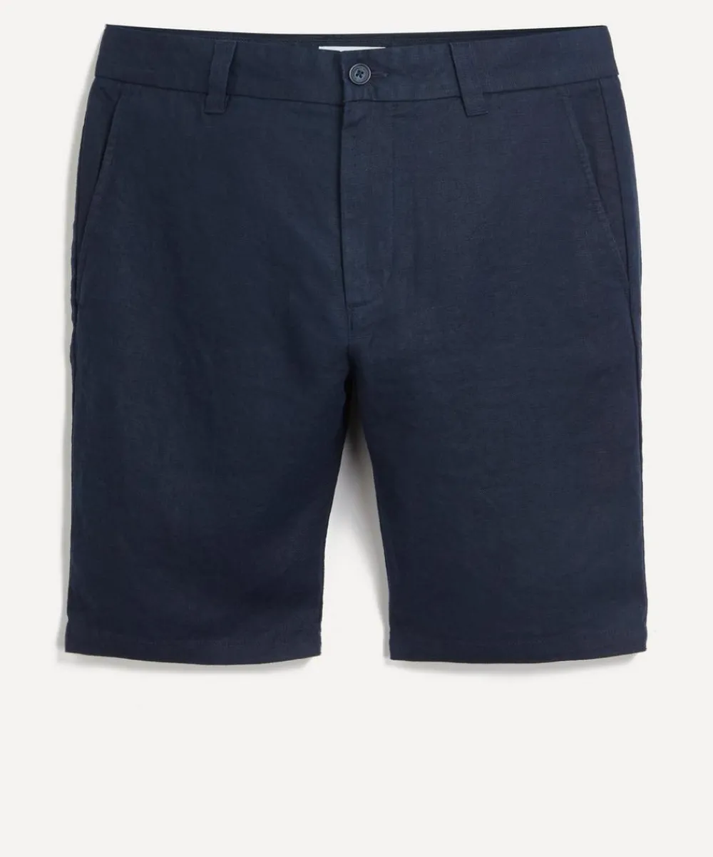 NN07 Shorts^Crown 1454 Linen Shorts