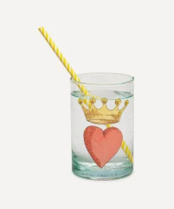 Marin Montagut Glass & Drinksware^Crowned Heart Glass