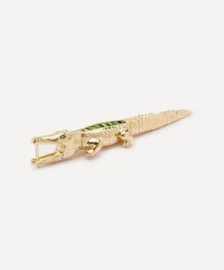 Bibi van der Velden Rings|Rings^18ct Gold Alligator Bite Drop Earring