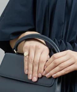 Liberty Rings|Rings^9ct Gold and Diamond Initial Signet Ring - G