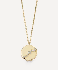 Astley Clarke Necklaces|Necklaces^14ct Gold Asteri Diamond Pendant Necklace
