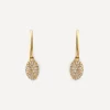 Nada Ghazal Earrings|Earrings^18ct Gold Baby Malak Ice Original Marquise Drop Earrings