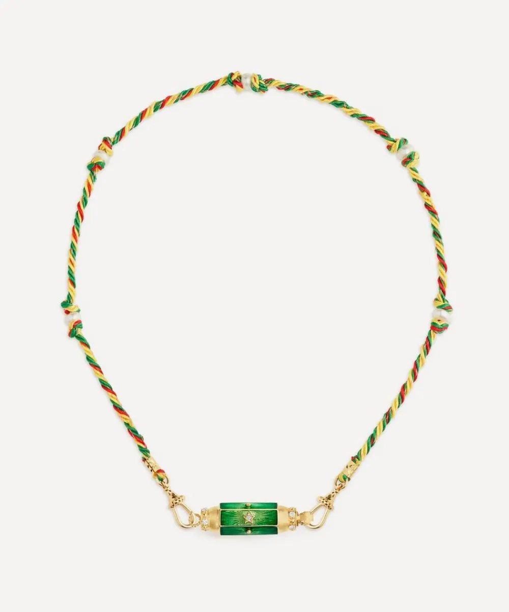 Marie Lichtenberg Necklaces^14ct Gold Baby Orange Mini Locket Necklace